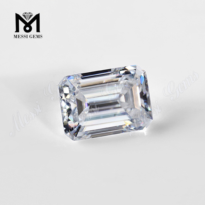 diamante moissanite solto 1 quilate corte esmeralda moissanite VVS