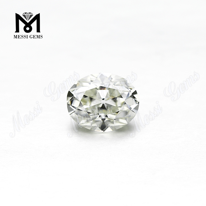 Corte oval 10 x 8 mm ij color vs china moissanite diamond