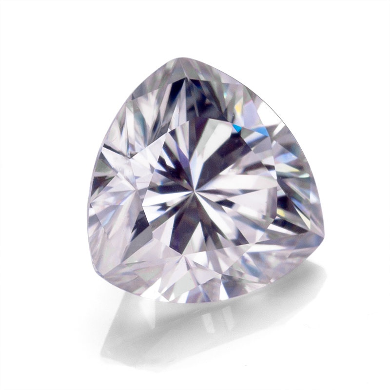 Trillion corte DEF cor branca VVS1 clareza solta diamante moissanite com preço de fábrica