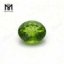 Pedra de Olivina Verde Natural Preciosa Oval 6x8MM