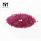 Pedras preciosas soltas de forma redonda rubi sintética cor 1,3 mm