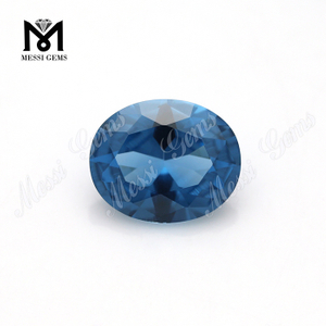 Qualidade AAA #120 pedras azuis facetadas ovais gemas soltas de espinélio para venda