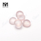 Pedras preciosas cabochão redondas pedras naturais soltas de quartzo rosa