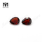 Pedras de granada vermelha cortadas de pêra pedras preciosas naturais para venda
