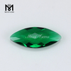 Briolette dupla elegante marquise 8x19 pedras de cristal verde para roupas