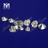 Top Machine Cut Clear White moissanite diamante Stone Heart Moissanites Soltas
