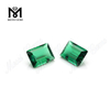 Lab criado gemas verdes bagutte 6*8 preços de pedra esmeralda