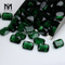 Laboratório de cor verde solto criado em vidro pedra preciosa pedra preciosa