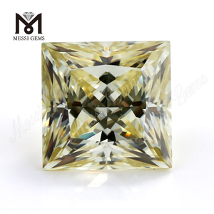 fabricante de pedra de diamante amarelo moissanite gemas soltas