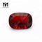 Almofada de arte lapidar preço de fábrica Wuzhou pedras de vidro corte côncavo cor vermelha