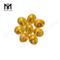 Pedras de safira estrela de cor amarela sintética chinesa preço para joias