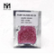 Preço barato de fábrica redondo pedra de vidro cor rubi de 1,5 mm