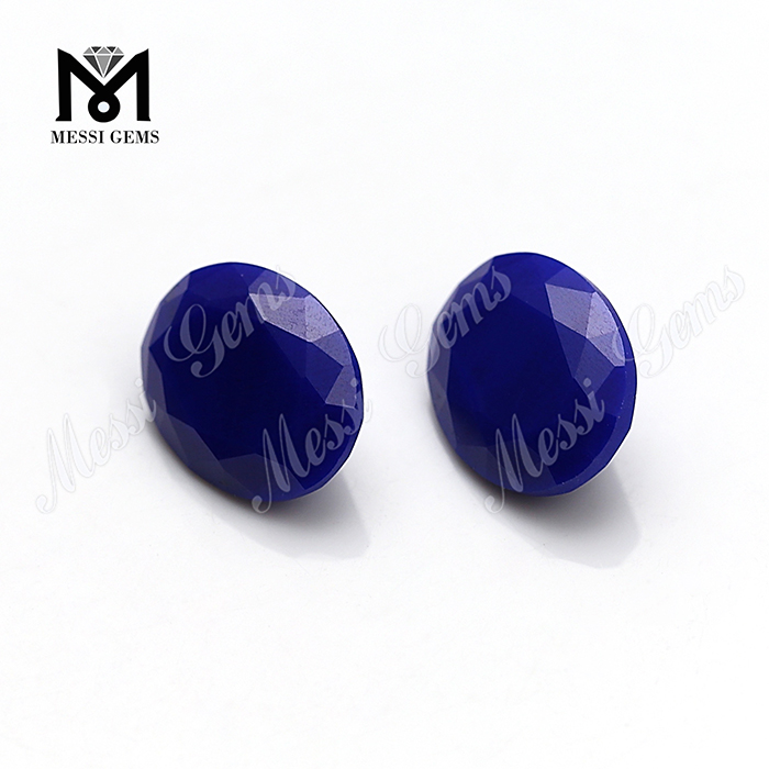 8*10mm gemas lapis lazuli naturais de corte oval do fabricante