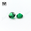 forma oval sintética solta verde 8*10 nano pedra preciosa