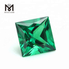 Gemas de cristal de quartzo hidro verde esmeralda quadrado 12*12