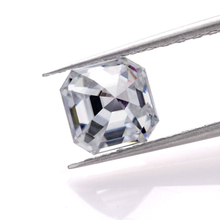 Pedras preciosas de diamante solto Asscher corte moissanite diamante para anel de casamento
