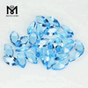Marquise azul claro facetada 3 x 6mm vidro pedras soltas