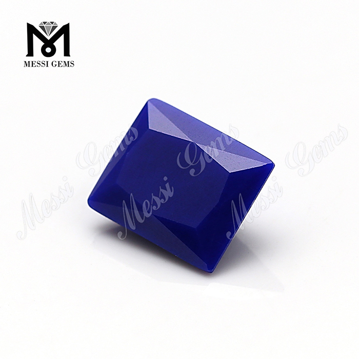 Pedra Retangular Sintética Lapis Lazuli Nano Bead