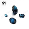 Fundição em cera solta corte oval 10x12mm london blue blue nanosital stone