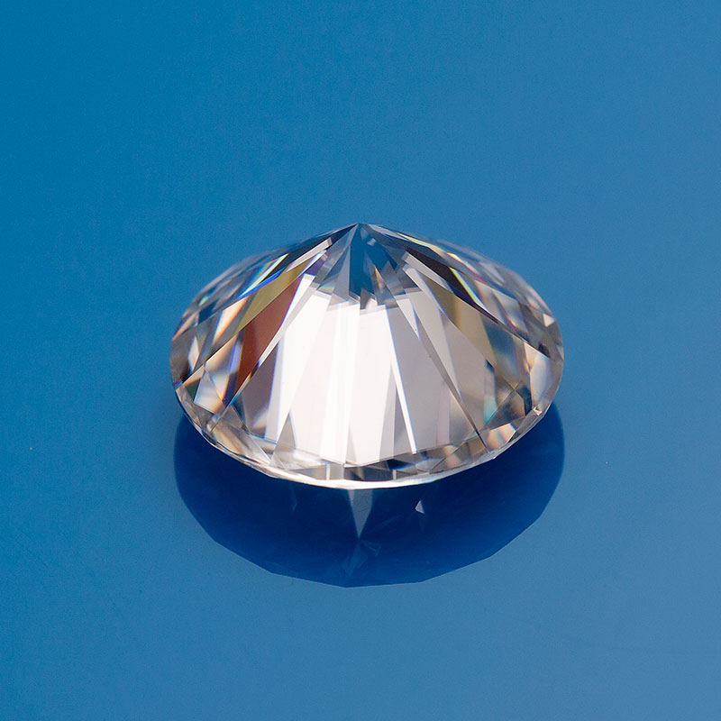 Pedras preciosas soltas de 11mm Diamante moissanite branco redondo Preço de fábrica 