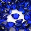 Gemas lapidadas à máquina coração 6x6mm sintético 112# espinélio safira azul