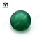 Pedra ágata verde escura de forma redonda de 8mm