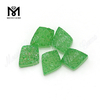 Pedra preciosa drusa natural de alta qualidade cor verde pedra drusa para fabricação de joias