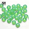 Venda imperdível almofada dupla facetada pedra de vidro verde 10 * 10 mm