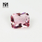 10x12mm cor rosa octógono facetado barato pedra preciosa de vidro