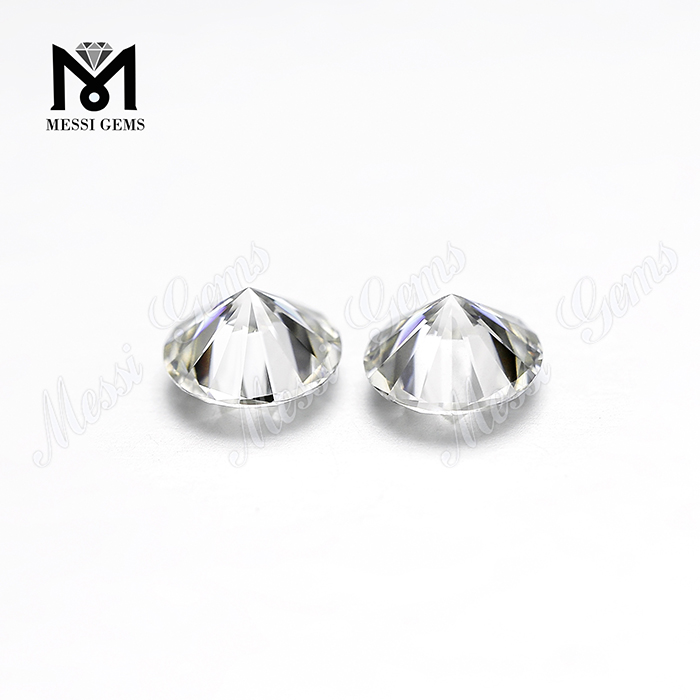 Diamante moissanita de 1 quilate Forma redonda 6,5 ​​mm 