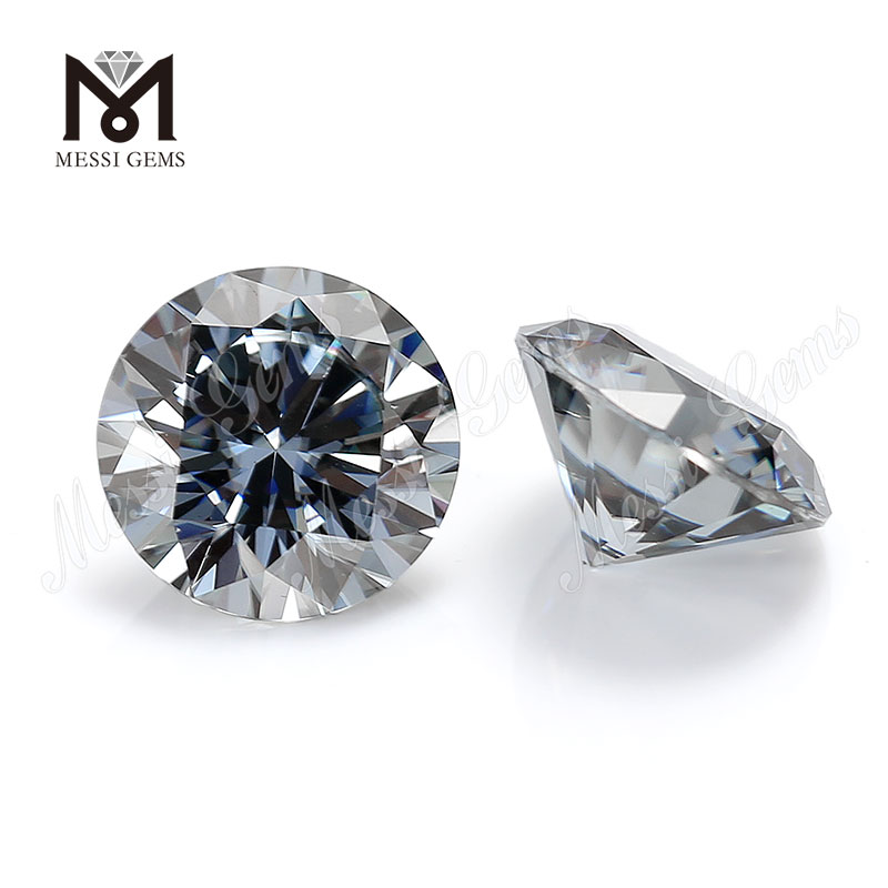 Alta qualidade DEF atacado diamante moissanite cinza 3.7mm-4.0mm moissanite pedra