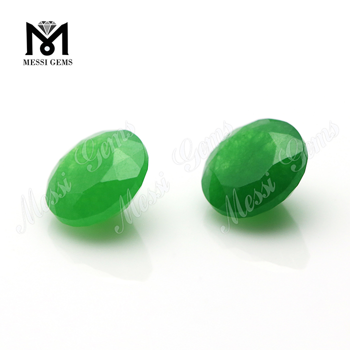 Atacado miçangas redondas de pedras preciosas verde jade pedra