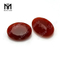 Pedra preciosa de ágata vermelha natural 13x18mm ágata oval