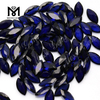 Venda imperdível marquise lapidada pedra preciosa azul safira pedras sintéticas de corindo