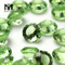 Preço de atacado pedra de vidro de cristal turmalina verde sintética