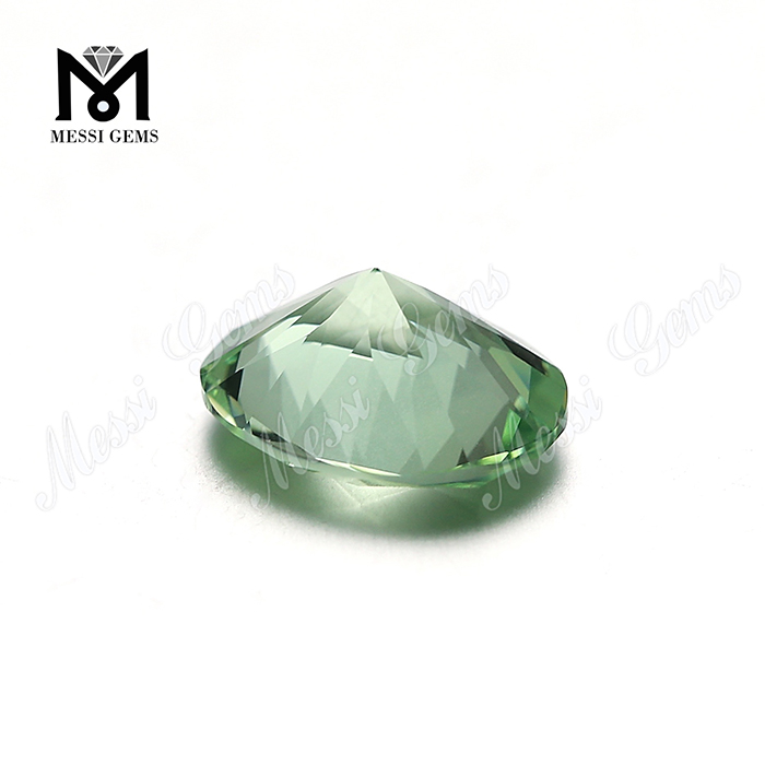 #A2248 forma oval verde mudança de cor nanosital pedra preciosa sital sintética