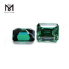 Diamante moissanita verde Preço de fábrica Gemas soltas Octógono Corte esmeralda