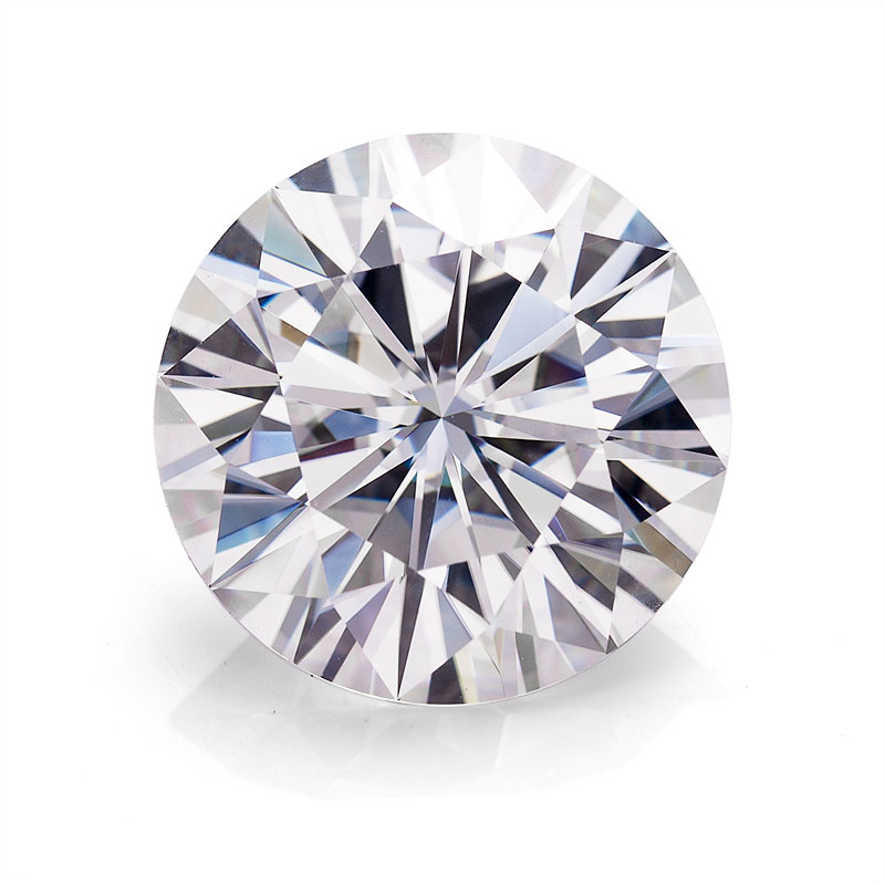 Pedras preciosas soltas de 11mm Diamante moissanite branco redondo Preço de fábrica 