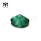 Pedra preciosa nano de fábrica nanosital verde de forma oval sintética