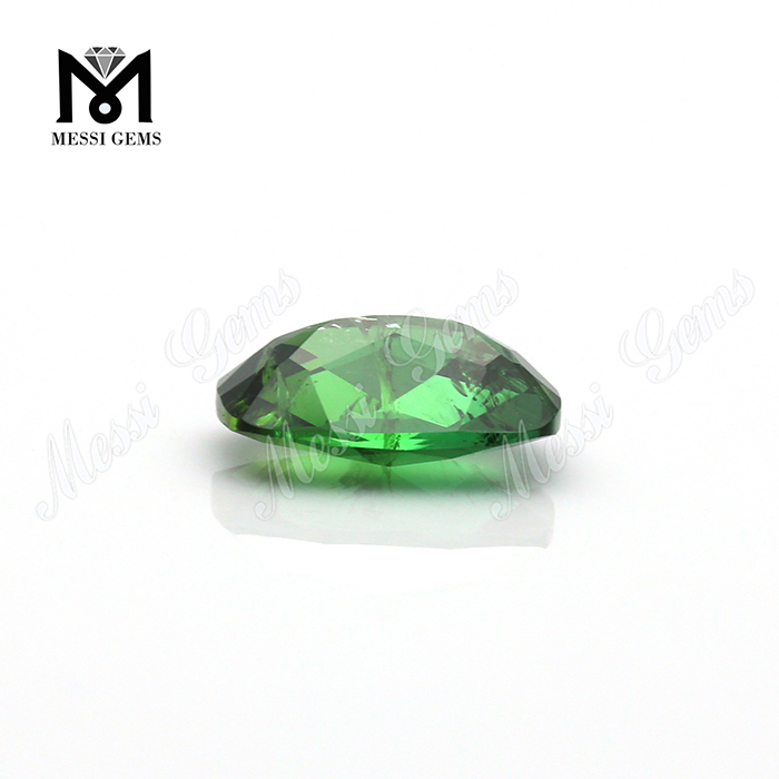 Pedra preciosa verde esmeralda pedra olivina natural