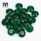 pedras naturais soltas pedras de ônix verde em corte redondo de 4mm