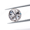 Diamante de moissanita solto Corte brilhante DEF Transparente BRANCO VVS Moissanita sintética