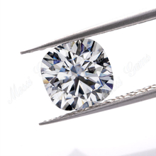 EF cor VVS EX2 Pedra preciosa de diamante de moissanite sintética com corte almofadado