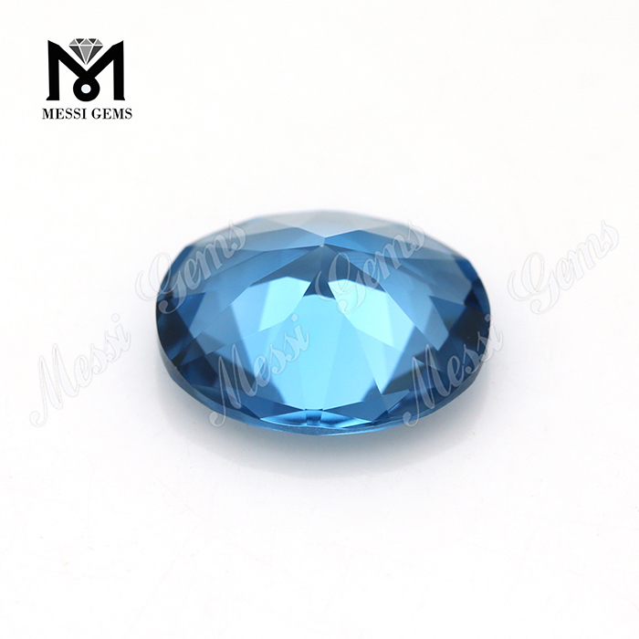 Qualidade AAA #120 pedras azuis facetadas ovais gemas soltas de espinélio para venda