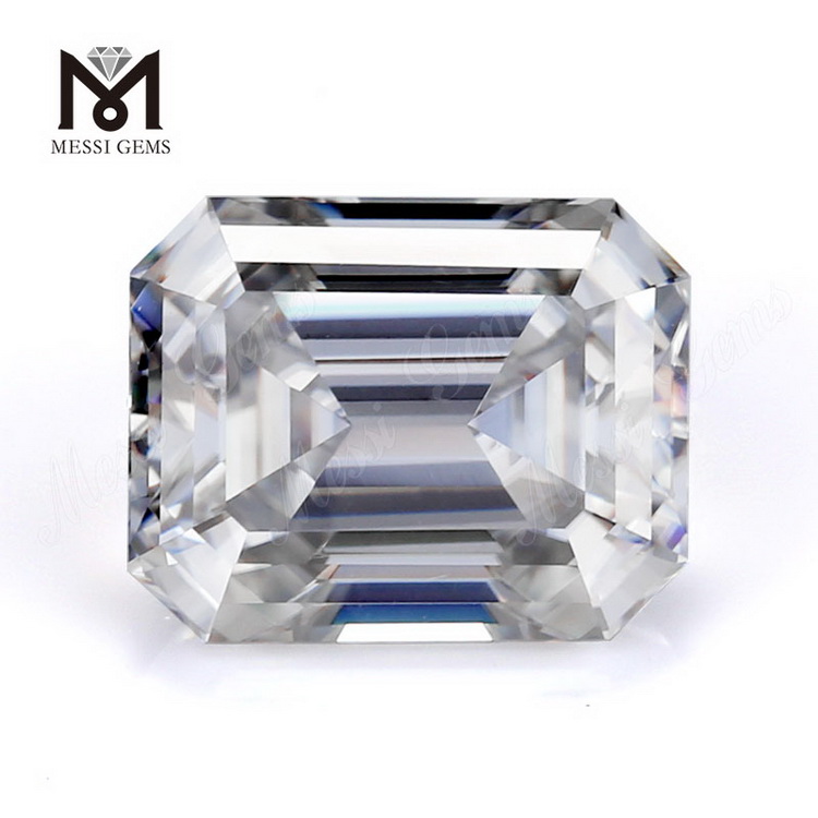 Preço de fábrica Moissanite Diamante Atacado 8x6mm DEF Branco Esmeralda Corte Moissanites