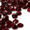 Pedra de rubi sintético de corte brilhante redondo de 2 mm solta 8 # rubi vermelho