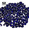 Espinélio sintético preço por quilate em forma de pêra 7x10mm espinélio azul áspero