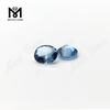Preço de pedras preciosas sintéticas de espinélio sintético 10x12mm de corte oval 106 # azul