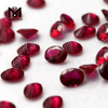 Pedras preciosas de corindo vermelho rubi sintético solto nº 7