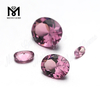 Mudança de cor solta de fábrica 205 # pedra preciosa áspera nanosital russa rosa